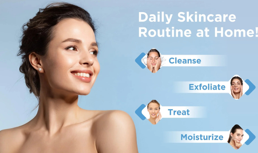 Step-by-Step Simple Daily Skin Routine